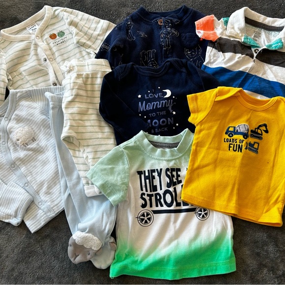 Baby boy clothes (NEWBORN-3MONTHS) - Picture 7 of 8